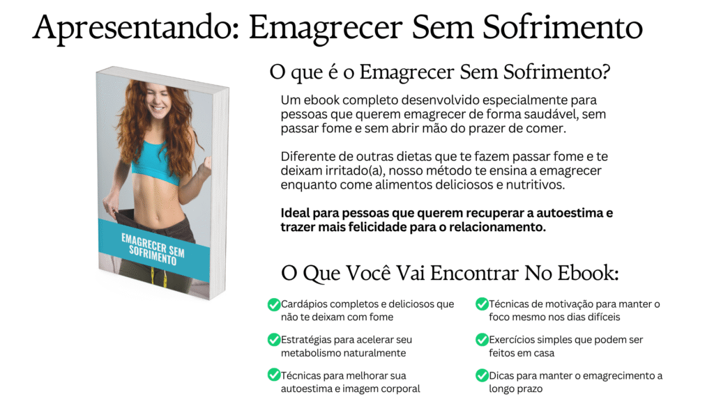 emagrecer sem sofrimento
