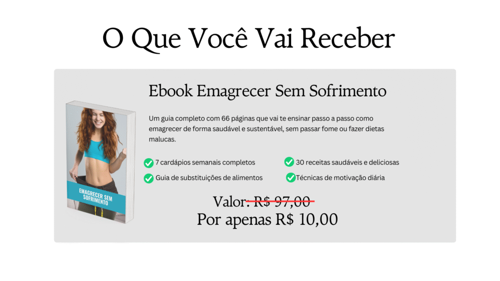 emagrecimento sem sofrimento
